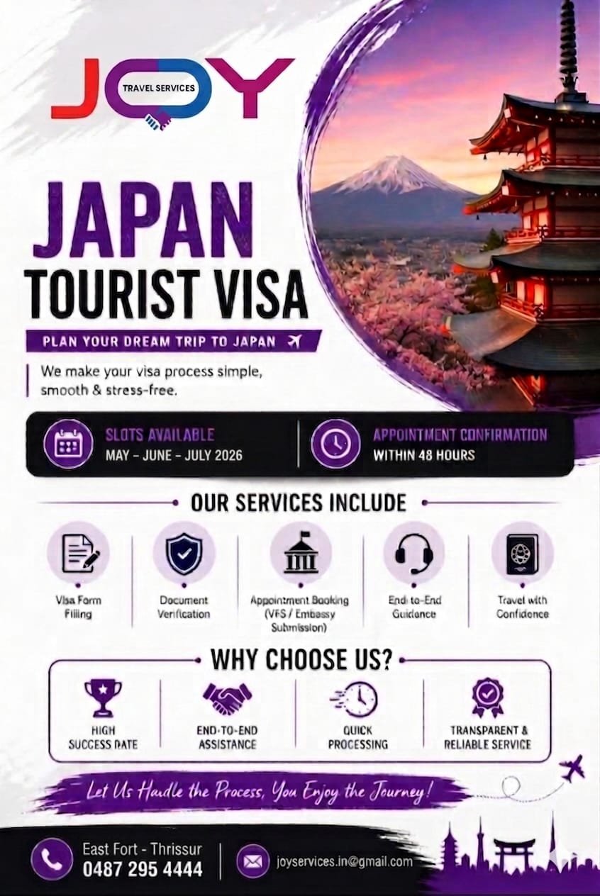 Joy Travel Services offer 12