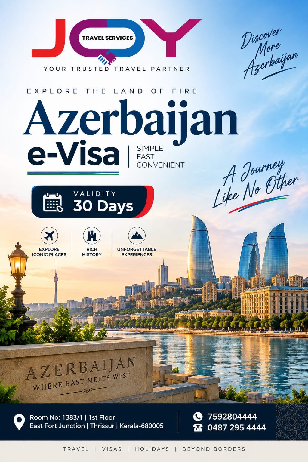 Joy Travel Services offer 3