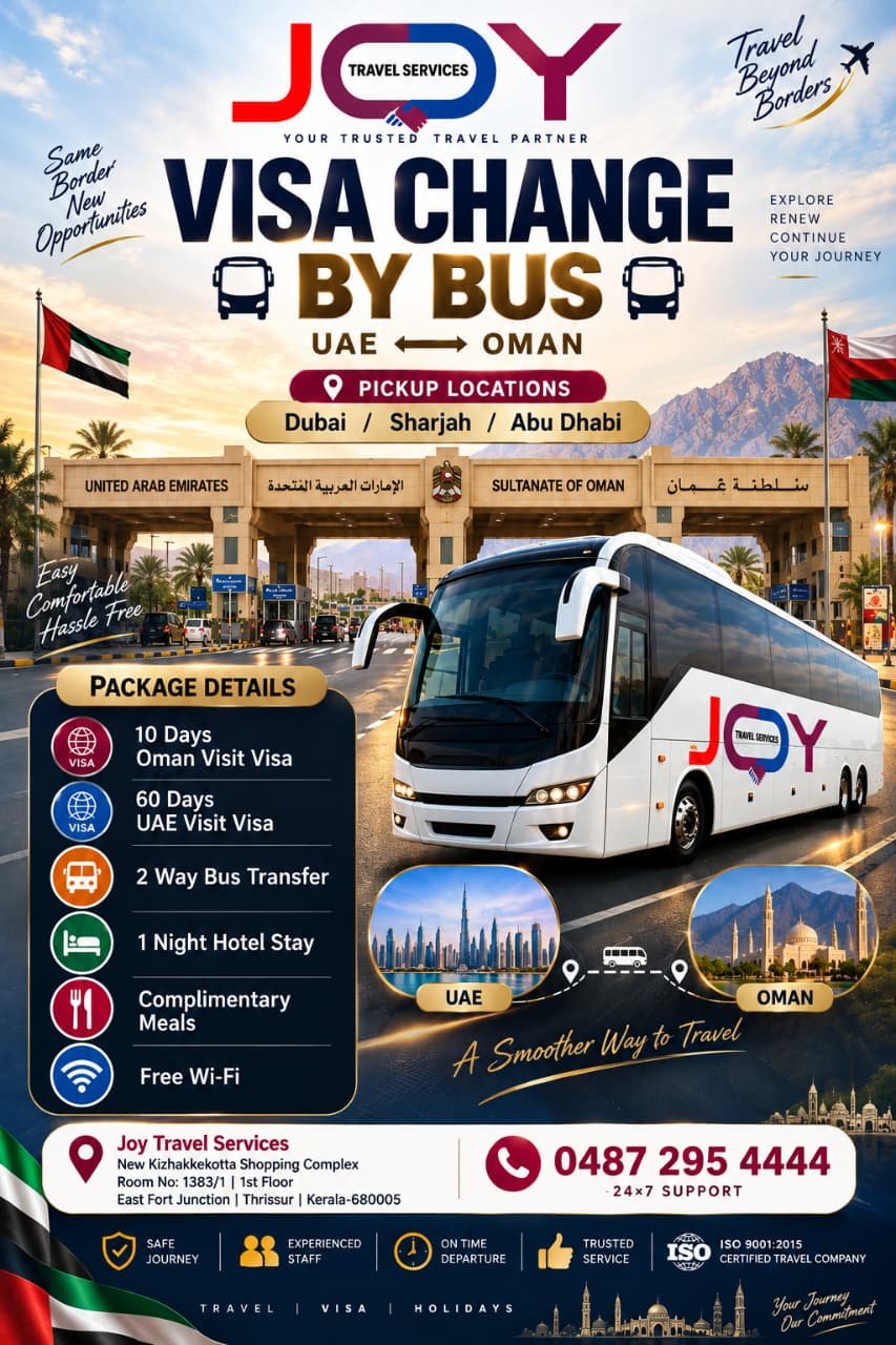 Joy Travel Services offer 5